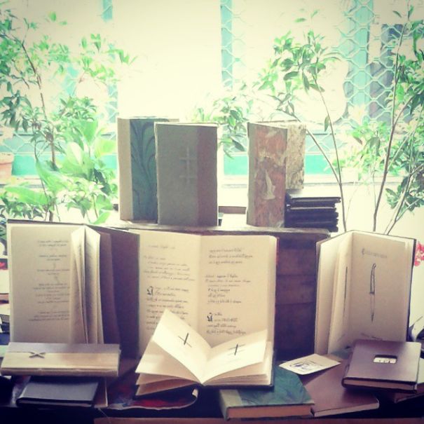 My Boyfriend Writes, Draws And Binds His Books At Home My Boyfriend Writes, Draws And Binds His Books At Home