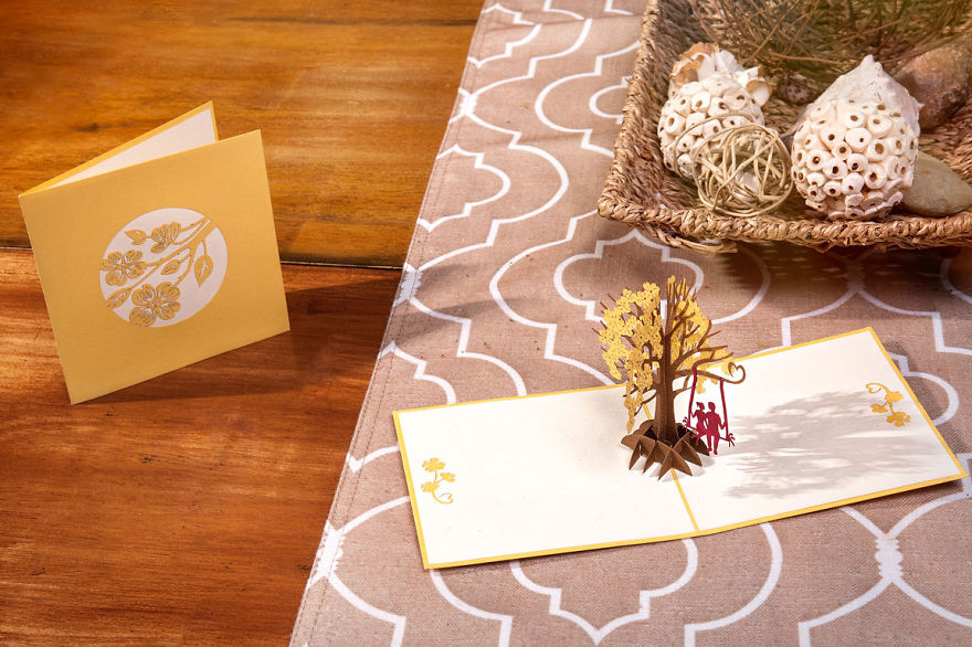 My Friends Design Crazily Detailed Cards That Pop Up With Surprises My Friends Design Crazily Detailed Cards That Pop Up With Surprises