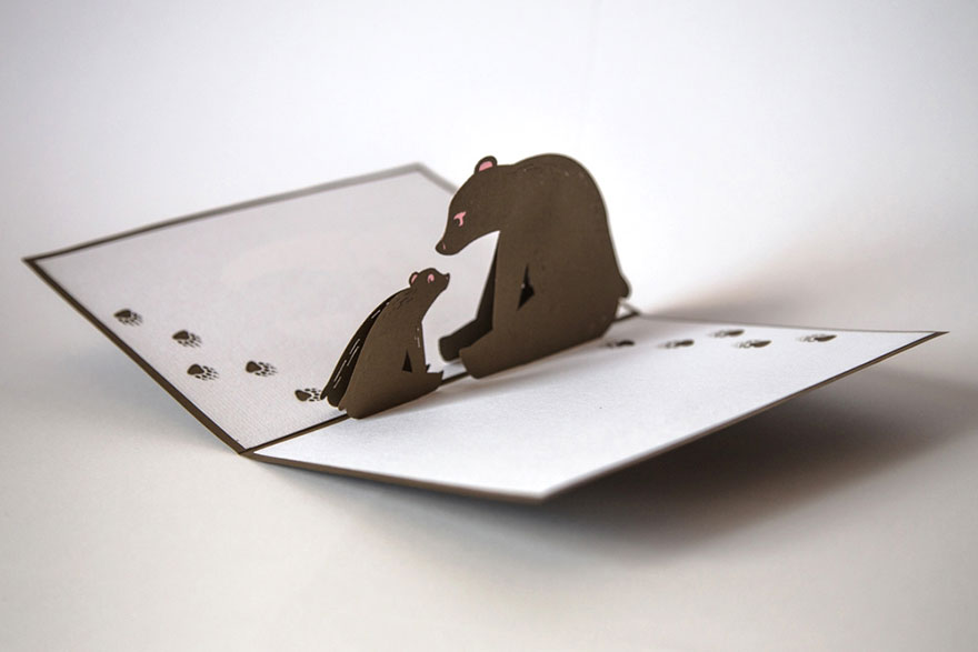 My Friends Design Crazily Detailed Cards That Pop Up With Surprises