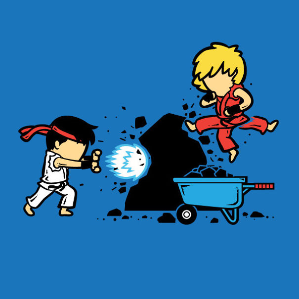 The Part-Time Jobs Of Street Fighters