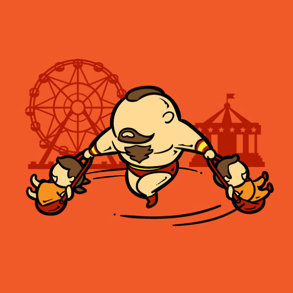 The Part-Time Jobs Of Street Fighters