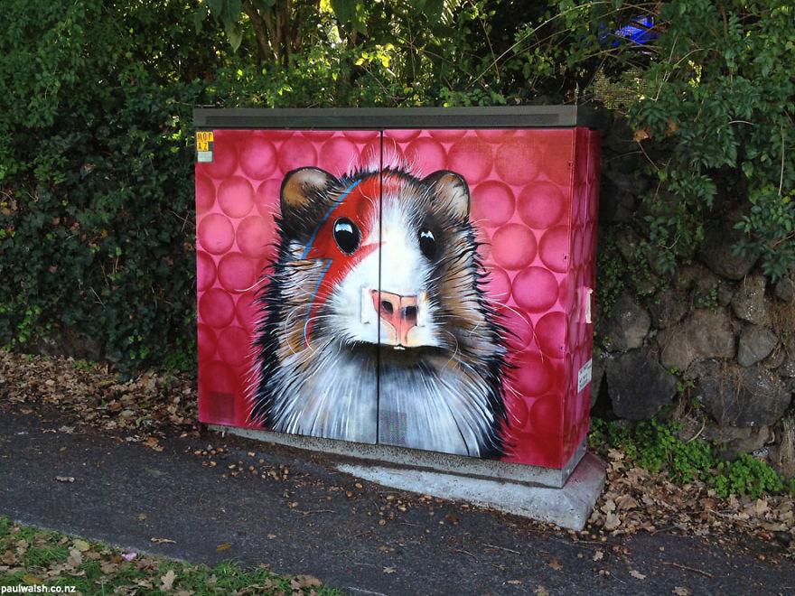 I Have Been Given Permission To Paint Utility Boxes In My City I Have Been Given Permission To Paint Utility Boxes In My City