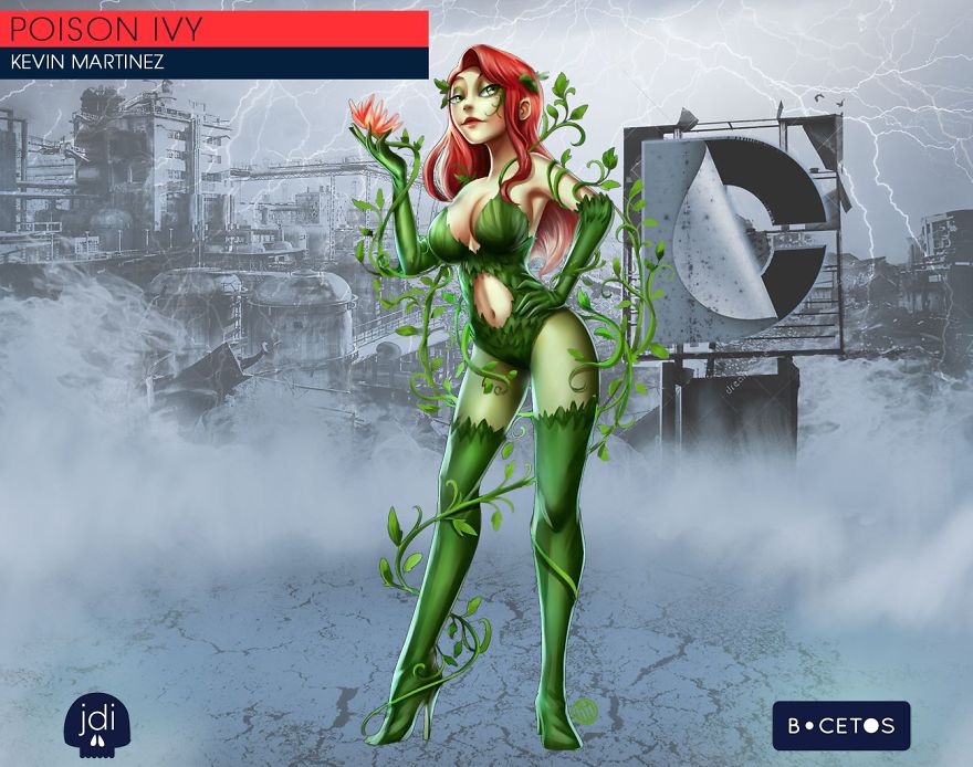 Marvel Vs Dc Comics - Battle Between Illustrators By Bocetos