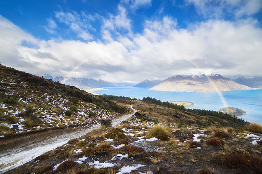 Winter Mountains Of New Zealand