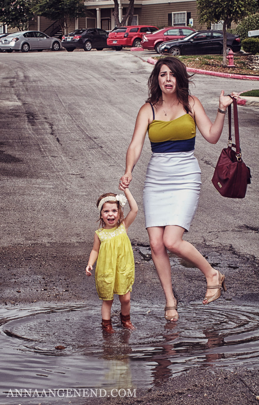 "mom Life" Photo Series Shows The Reality Of Parenting A Toddler "mom Life" Photo Series Shows The Reality Of Parenting A Toddler