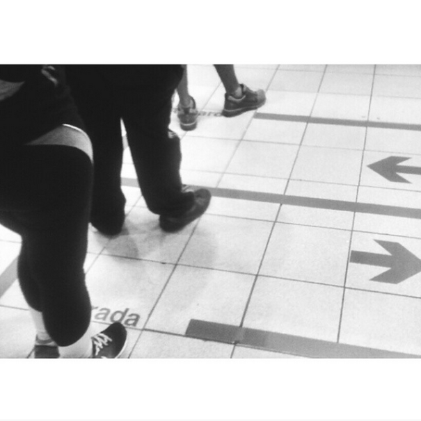 Can't You See The Signs On The Floor?