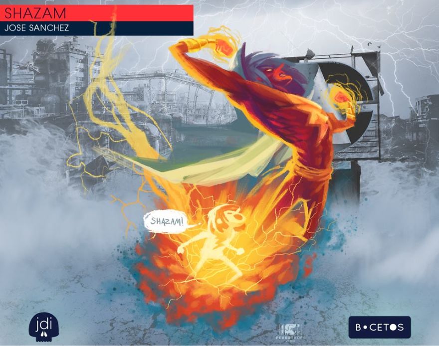 Marvel Vs Dc Comics - Battle Between Illustrators By Bocetos