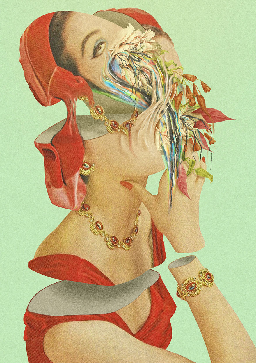Traditional Art Goes Digital In These Surreal Collages