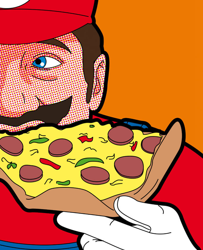 Artist Illustrates The Lives Of Super Heroes