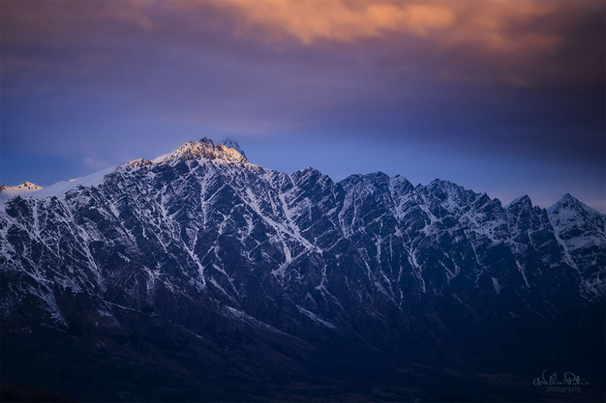 Winter Mountains Of New Zealand