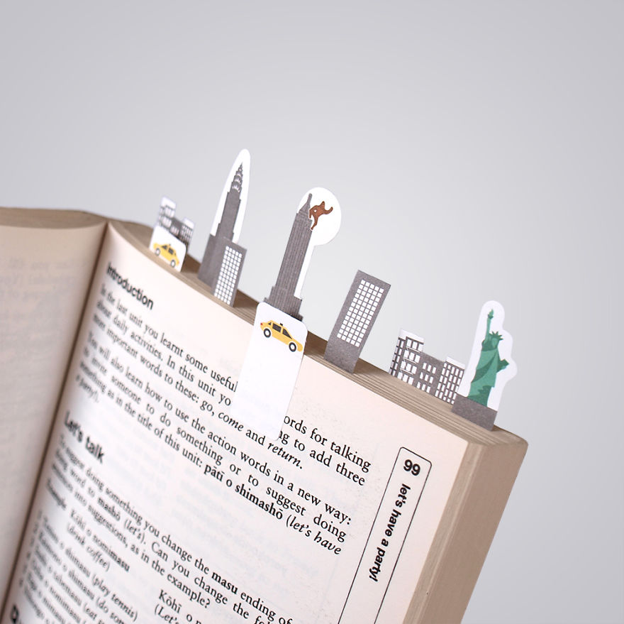 Tiny Paper Bookmarks Let You Grow Charming Miniature Worlds In Your Books Tiny Paper Bookmarks Let You Grow Charming Miniature Worlds In Your Books