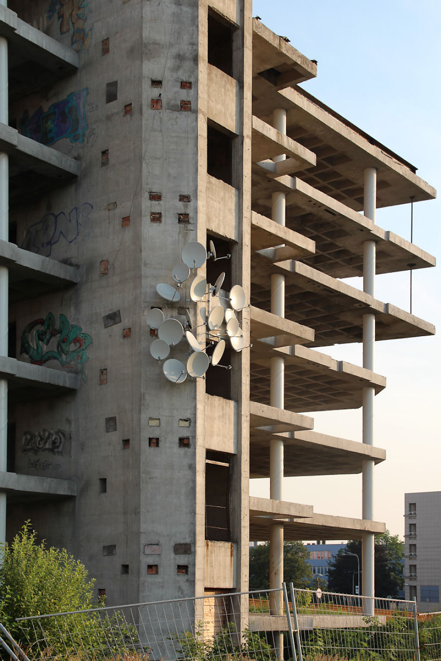 I Infect Cities With CCTVs And Satellite Dishes