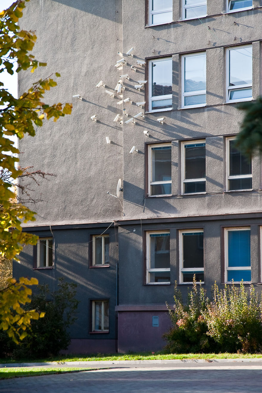 I Infect Cities With CCTVs And Satellite Dishes