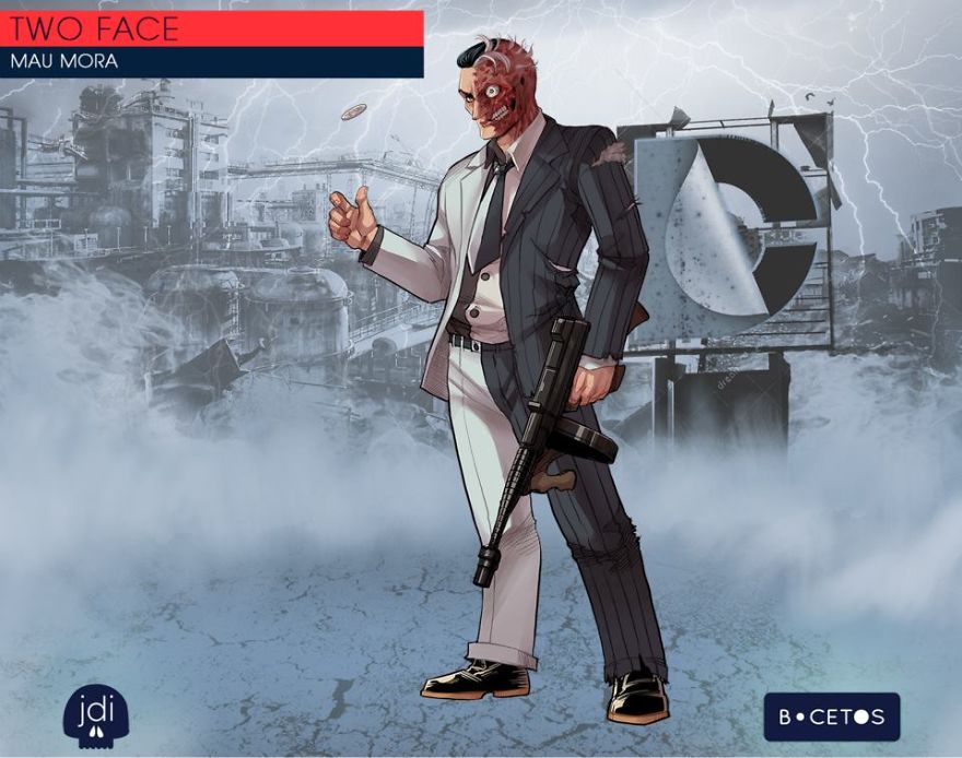 Marvel Vs Dc Comics - Battle Between Illustrators By Bocetos