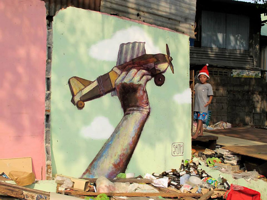 Urban Interventions: I Create Street Art That Interacts With Its Surroundings Urban Interventions: I Create Street Art That Interacts With Its Surroundings