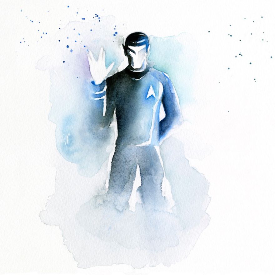 I Watercolor Superheroes With Big Splashes I Watercolor Superheroes With Big Splashes