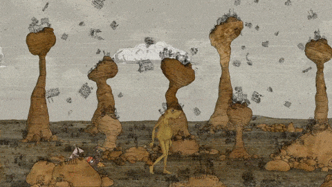 We Illustrated And Animated This Imaginative Music Video For A Local Band