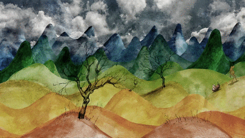 We Illustrated And Animated This Imaginative Music Video For A Local Band