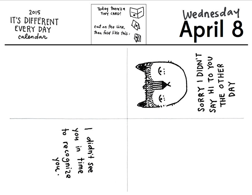 Two Portland Artists Made A Daily Calendar That Changes Every Day