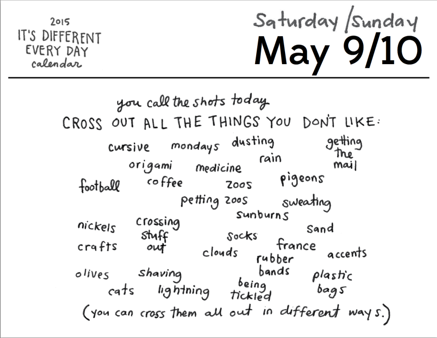 Two Portland Artists Made A Daily Calendar That Changes Every Day Two Portland Artists Made A Daily Calendar That Changes Every Day