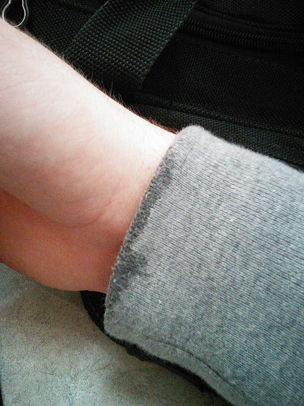 Washing Your Hands With A Sweater On