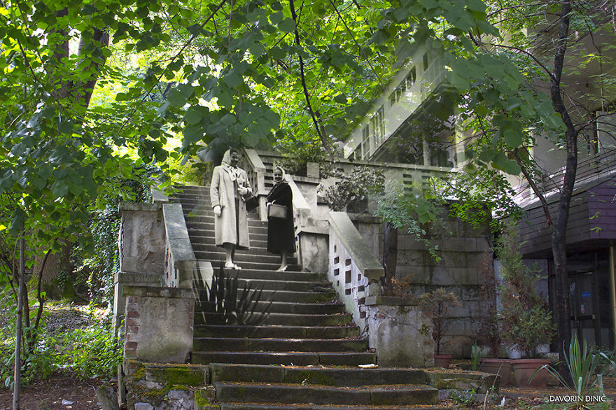 I Combined Old And New Photos Of Serbian Streets To Bring History To Life (Part 2)