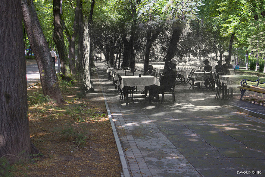 I Combined Old And New Photos Of Serbian Streets To Bring History To Life (Part 2) I Combined Old And New Photos Of Serbian Streets To Bring History To Life (Part 2)