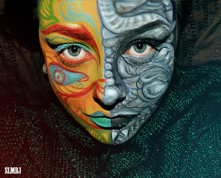 My Face Paintings Are Inspired By The Horrible (part 2)