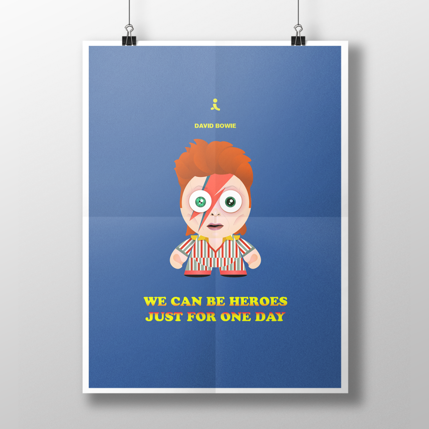Iconic Characters And Their Quotes Illustrated In Minimalist Posters