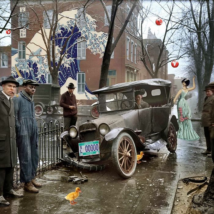 Elenore’s Adventures In A World Of Collages