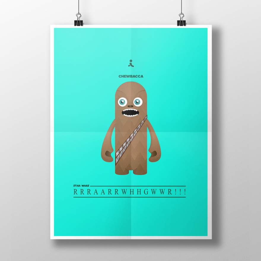 Iconic Characters And Their Quotes Illustrated In Minimalist Posters