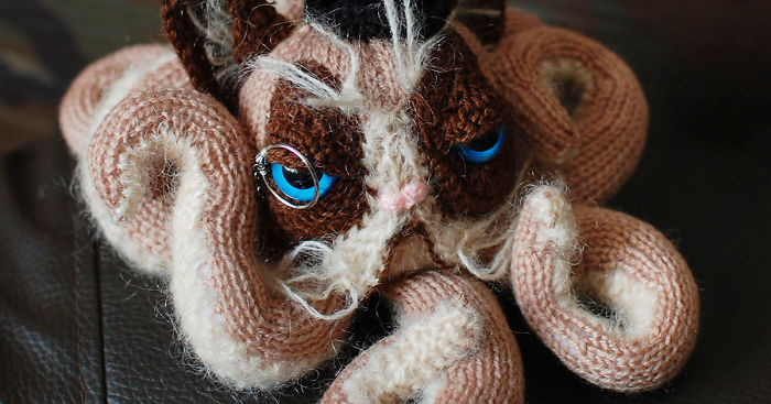 I Handmade A Grumpy Catipus That Hates Everything