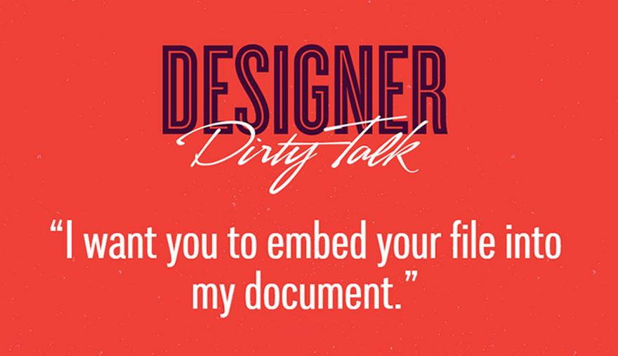 Designer Dirty Talk
