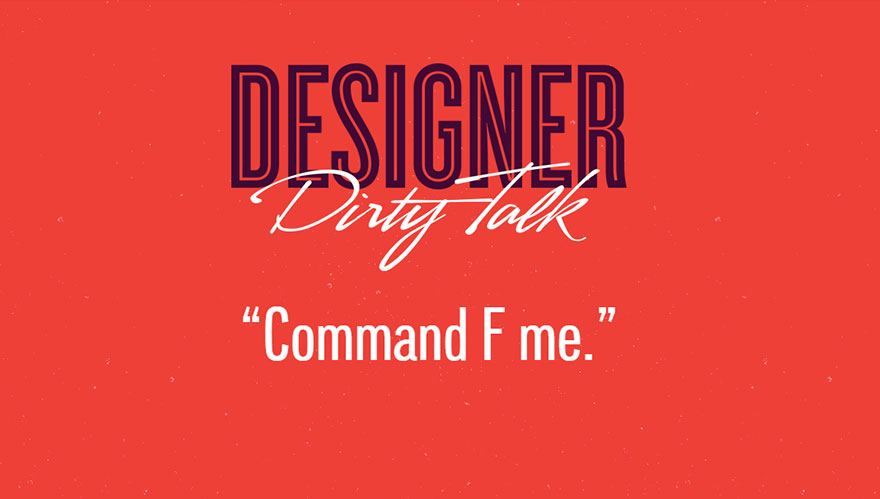 Designer Dirty Talk