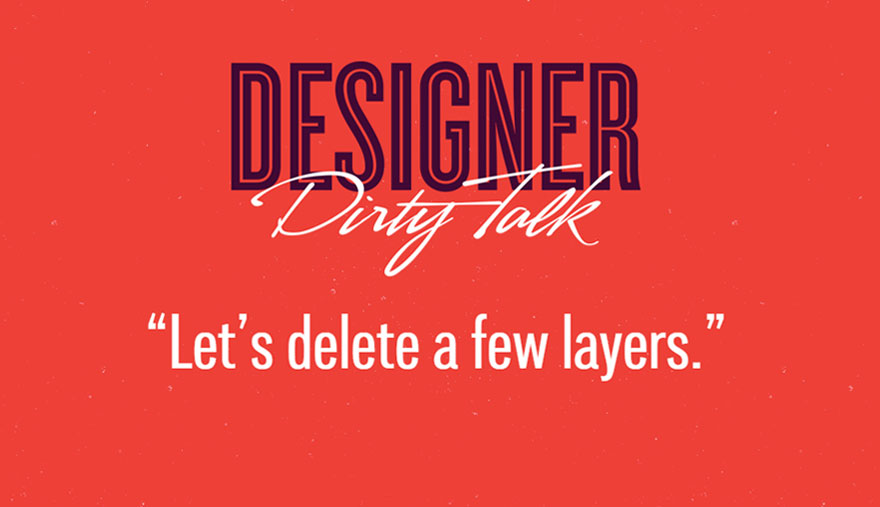 Designer Dirty Talk