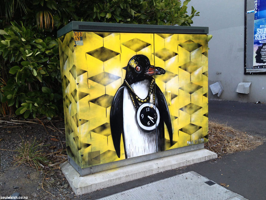 I Have Been Given Permission To Paint Utility Boxes In My City I Have Been Given Permission To Paint Utility Boxes In My City