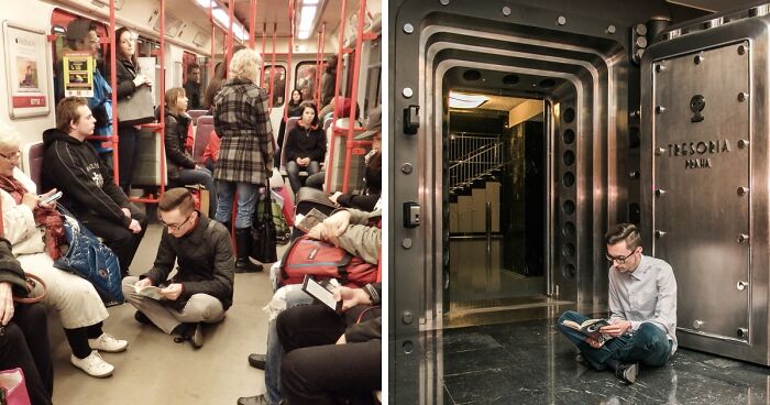 I Show People They Can Read Books Anywhere And Anytime (Part 2)