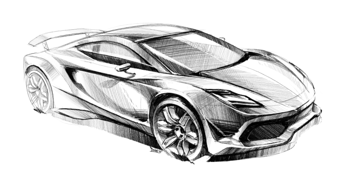 My New Car Sketches