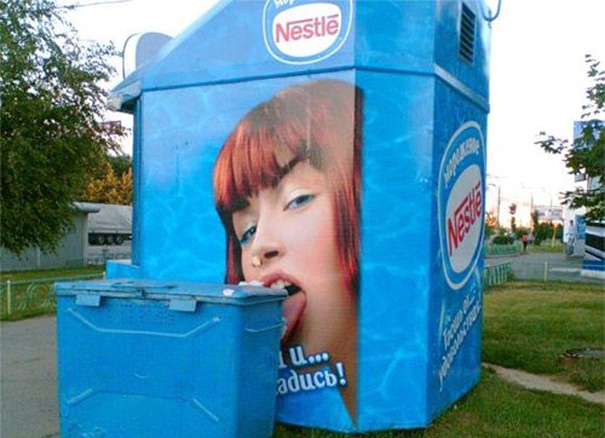 Nestle Dumpster Fail