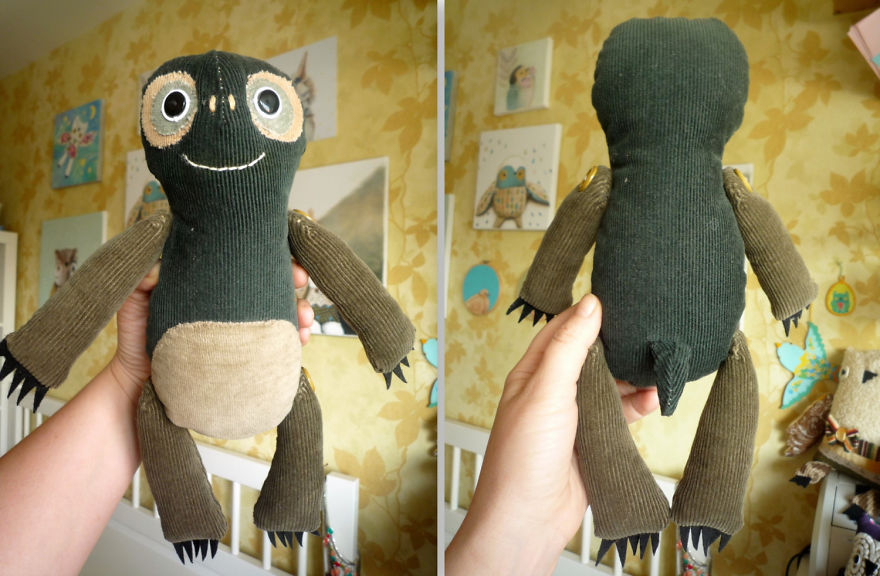 This Turtle Doll With Removable Shell Will Make You Smile