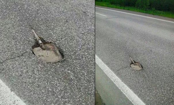 Paved Street Im Romania