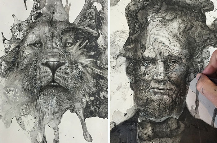 I Splash Ink To Create Chaos So I Could Bring Some Order To My Life