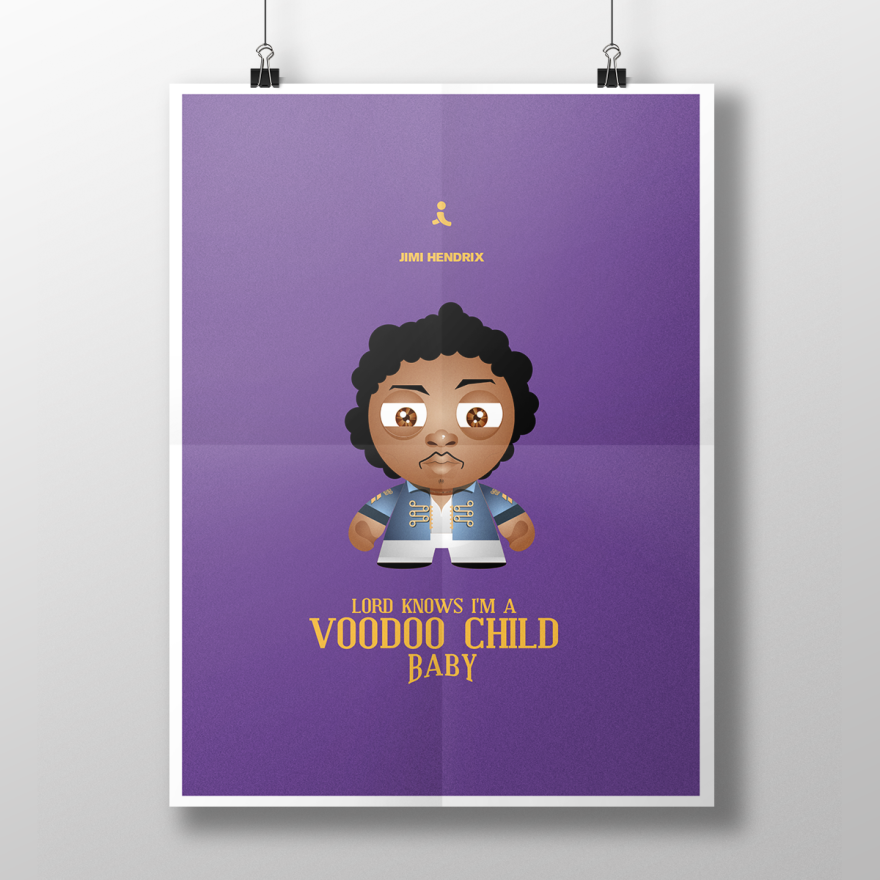 Iconic Characters And Their Quotes Illustrated In Minimalist Posters