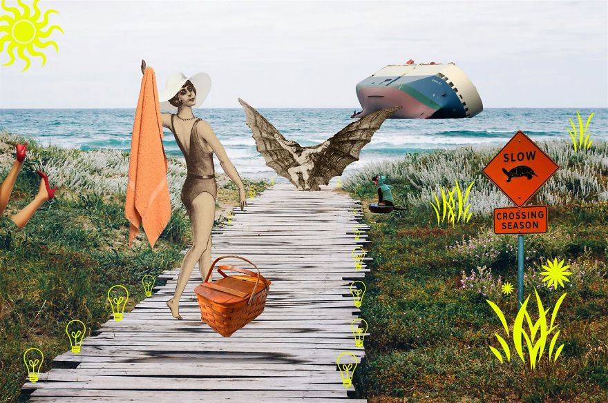 Elenore's Adventures In A World Of Collages Elenore's Adventures In A World Of Collages