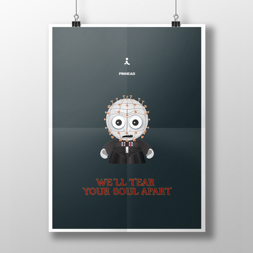 Iconic Characters And Their Quotes Illustrated In Minimalist Posters