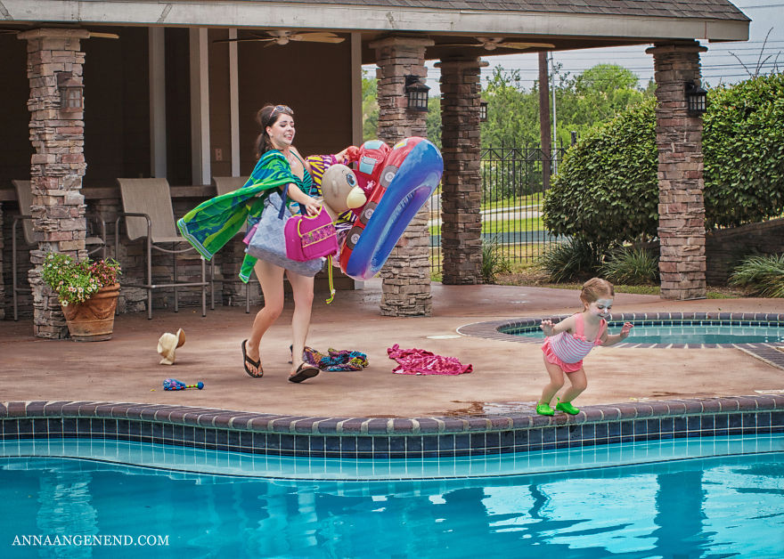 "mom Life" Photo Series Shows The Reality Of Parenting A Toddler "mom Life" Photo Series Shows The Reality Of Parenting A Toddler