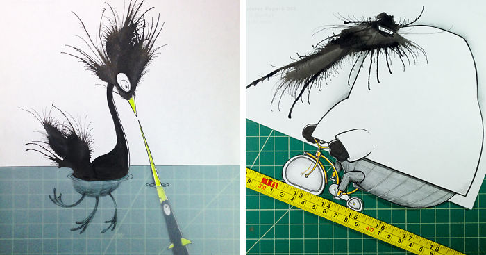 I Create Monsters Out Of Random Ink Blots