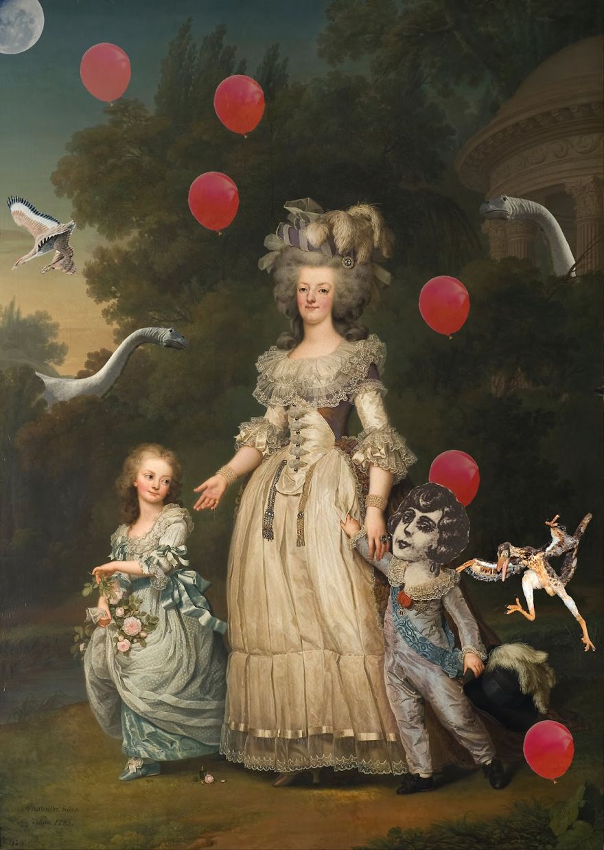 Elenore's Adventures In A World Of Collages