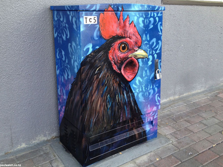 I Have Been Given Permission To Paint Utility Boxes In My City I Have Been Given Permission To Paint Utility Boxes In My City