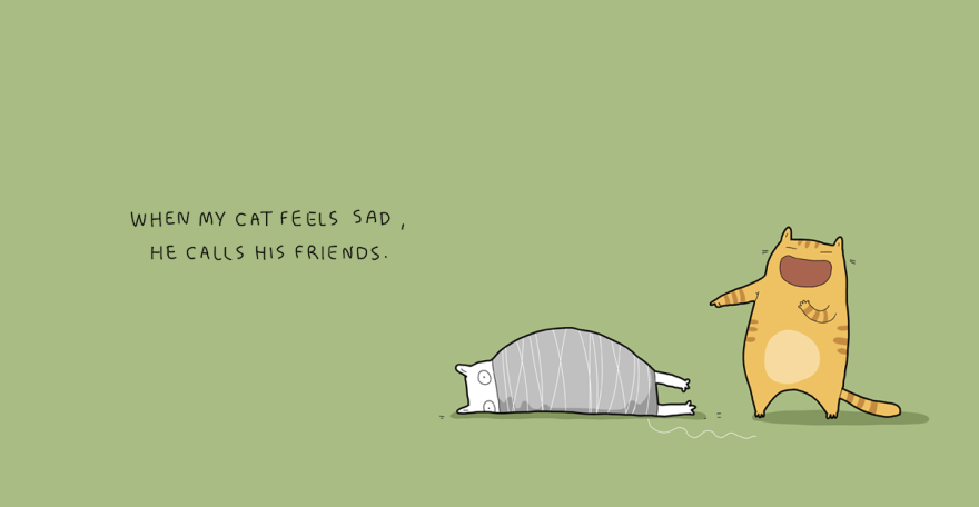 When My Cat Feels Sad